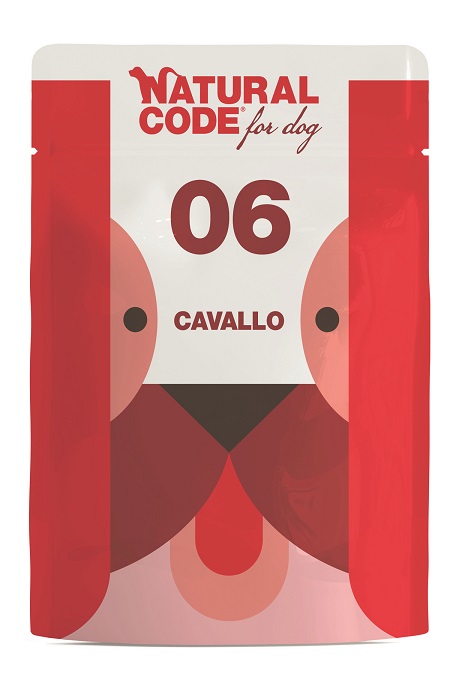 Natural Code Cane 06 Cavallo 300GR (Bustina)