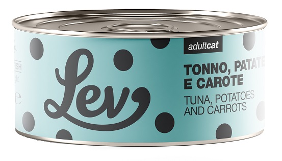 Natural Line Lev Gatto Tonno Patate Carote 140GR (Lattina)