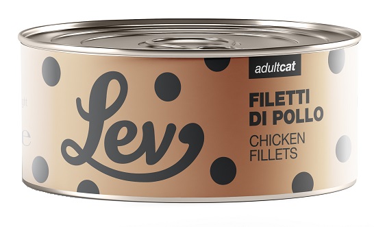 Natural Line Lev Gatto Filetti Di Pollo 140GR (Lattina)