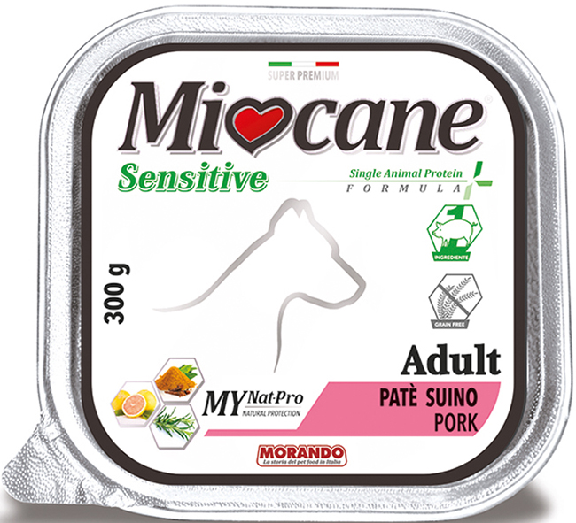 Miocane Sensitive Patè Suino: Recensione Nutrizionale