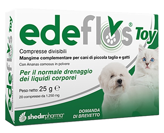Edeflos Toy 20 Compresse: Supporto Veterinario per Cani