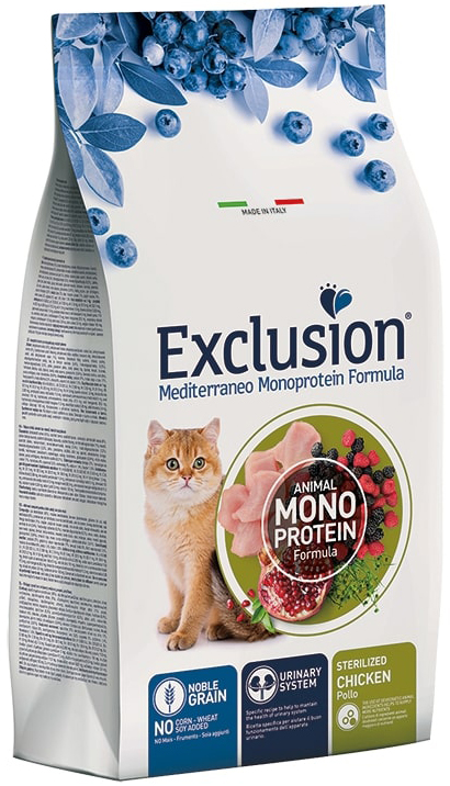 Exclusion Mediterranean Gatto Sterilizzato Pollo: Recensione