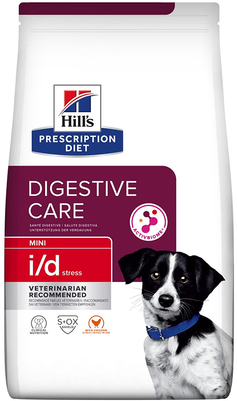 Hill's Cane Diet I/D Digestive Care Stress Mini Biome Pollo 1KG
