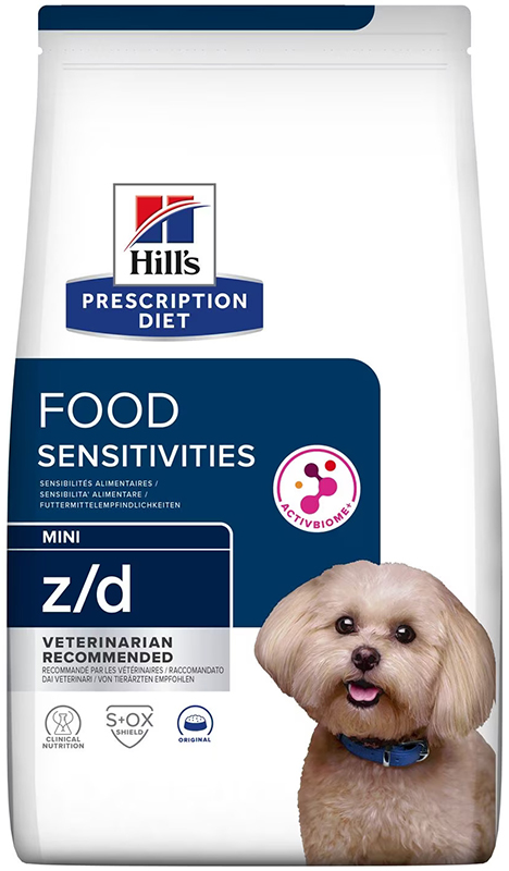 Hill's Prescription Diet z/d Mini: Supporto per Intolleranze