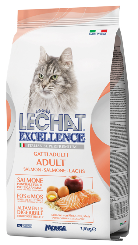 LeChat Excellence Adult Salmone 1.5kg | MyPawRank