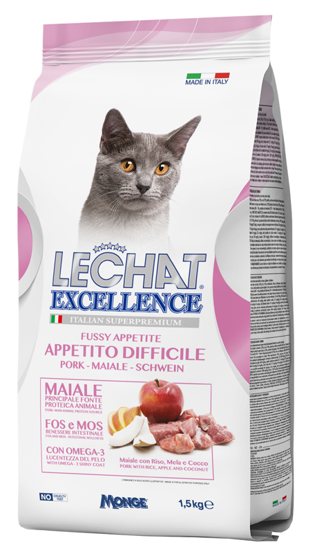 LeChat Excellence Fussy Maiale 1,5kg: Recensione MyPawRank