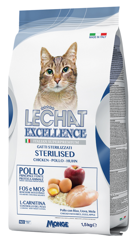 LeChat Excellence Sterilised Pollo: Recensione Tecnica