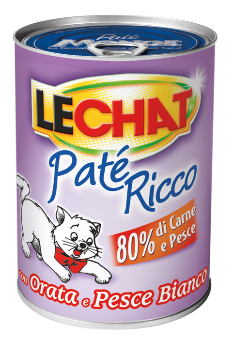 LeChat Patè Orata e Pesce Bianco 400g | MyPawRank