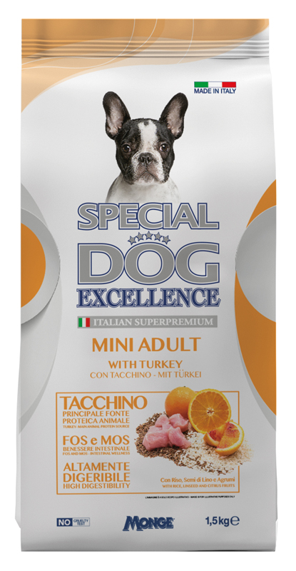 Special Dog Excellence Mini Adult Tacchino 1,5Kg | MyPawRank