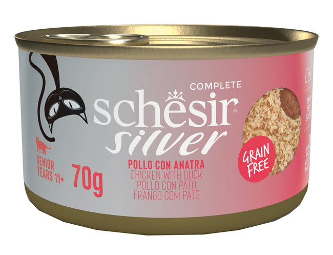 Schesir Gatto Senior Pollo e Anatra 70g | MyPawRank