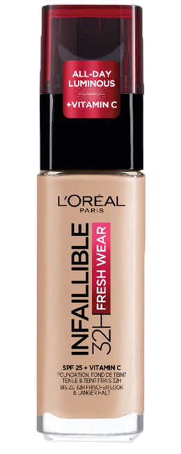 L’Oreal Paris - Infaillible 24H Fresh Wear - Fondotinta Liquido N.110 Vanille Rosé-image