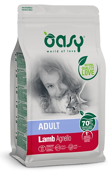 Oasy Gatto Adult Agnello 1,5kg: Recensione e Analisi