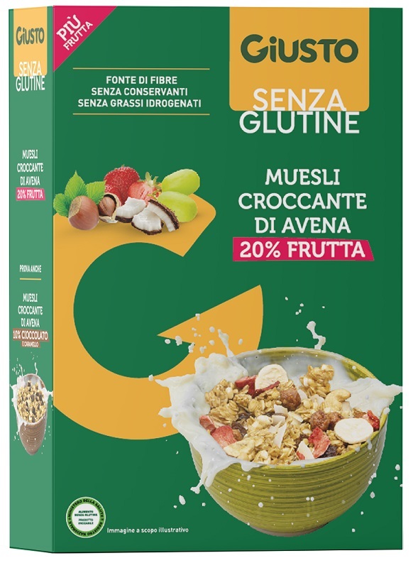 Giusto S/G Muesli Frutta 275G-image