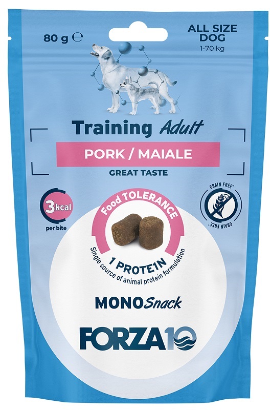 Forza10 Mono Snack Training Maiale 80g: Recensione MyPawRank