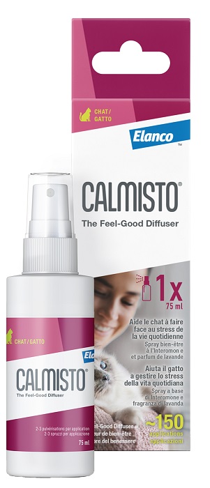 Calmisto Gatto Spray 75ml: Soluzione Antistress Naturale