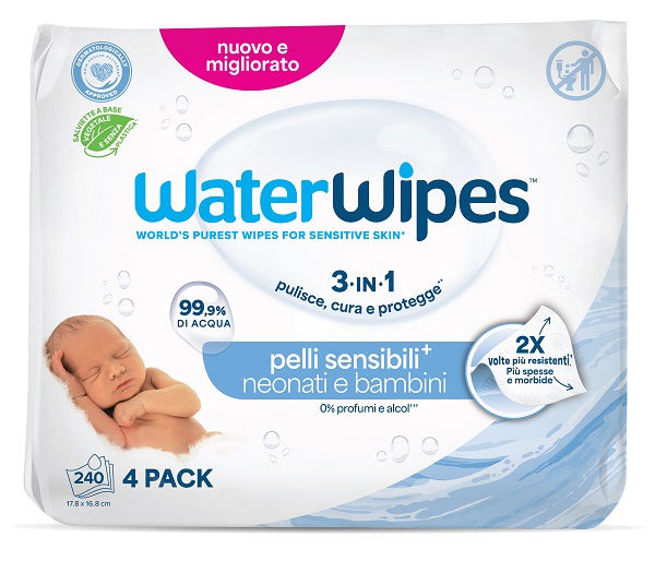 Waterwipes Bio 4X60PZ-image