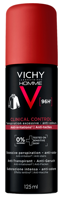 Vichy Deo Uomo Clinical Control 125Ml-image