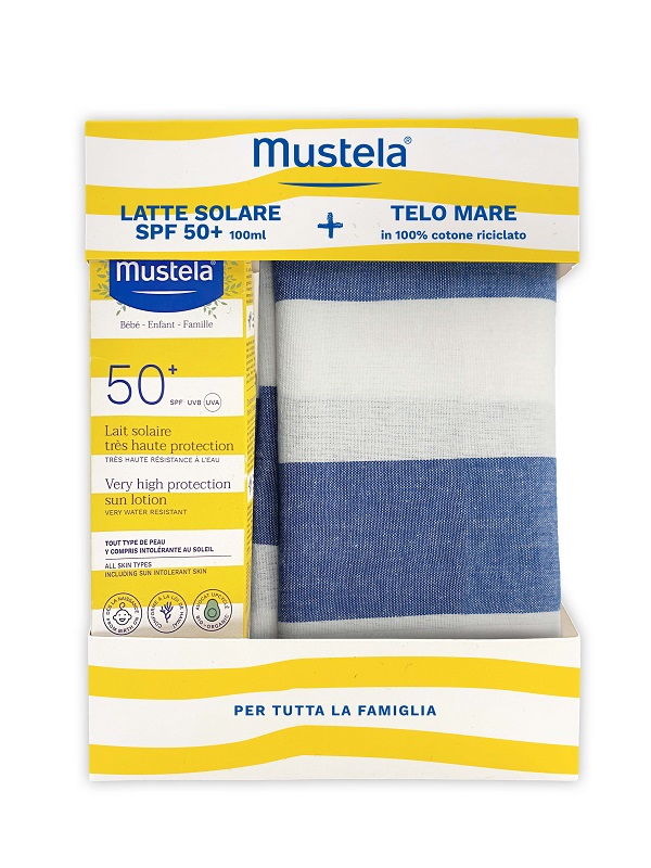 Mustela Latte Solare Telo Mare-image