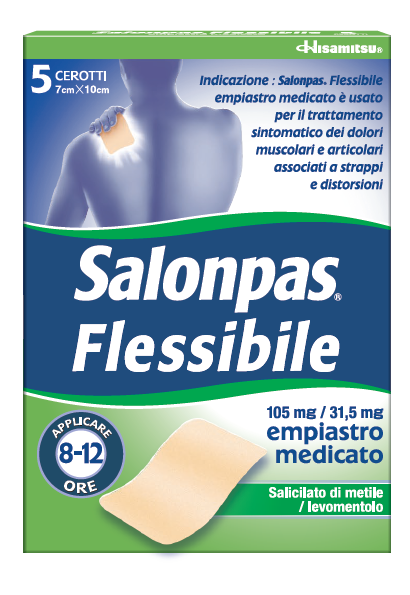 Salonpas Flessibile*5Cer7X10Cm-image