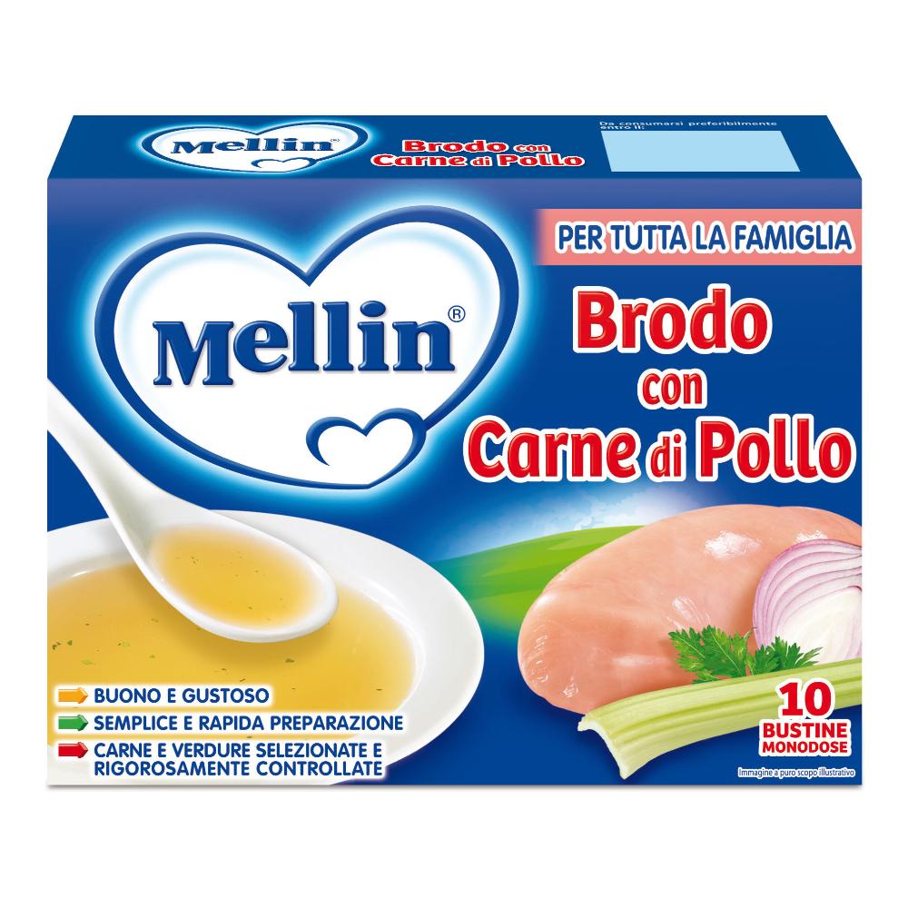 Mellin Brodo Pollo 10X5G-image