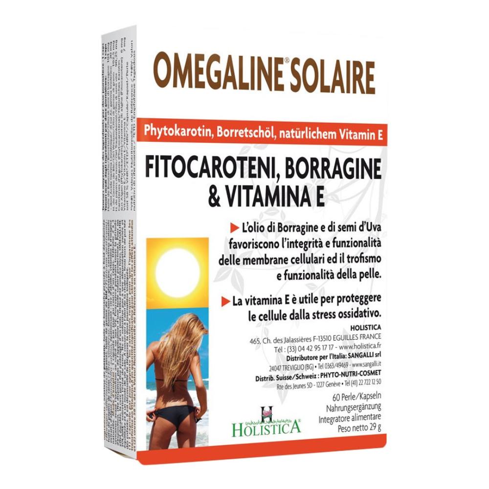 Sangalli Omegaline Solaire Integratore Per Pelle 60 Capsule-image