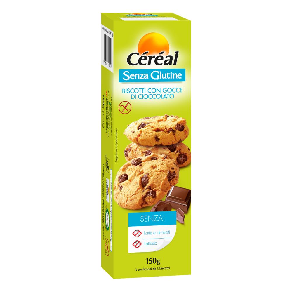 Cereal Bisc Gtt Cioc S/Glut 150G-image