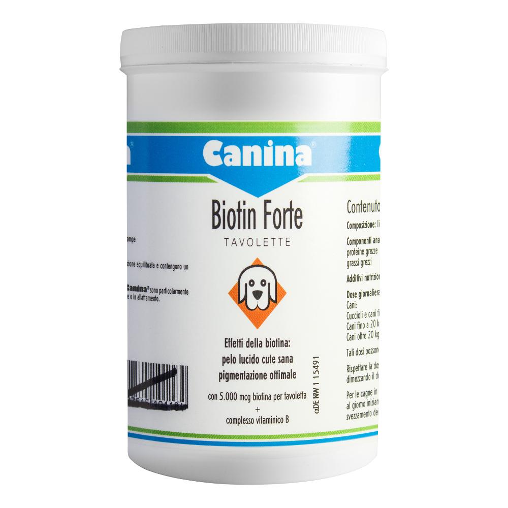 Canina Biotin Forte: Integratore per la Salute di Cute e Pelo