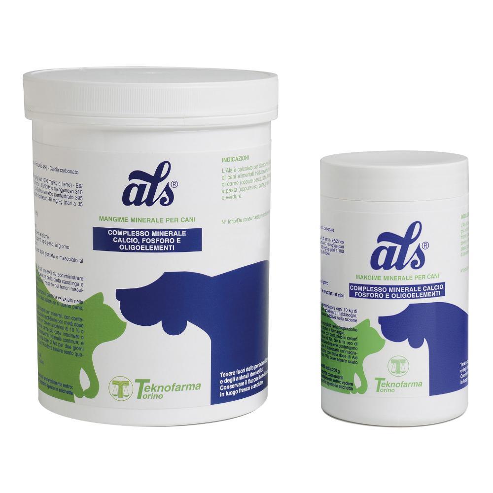 ALS-Integ 200gr Teknofarma: Integratore Minerale per Cani