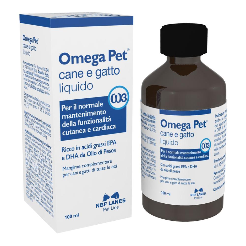 Omega Pet 100ml: Integratore EPA e DHA per Cani e Gatti