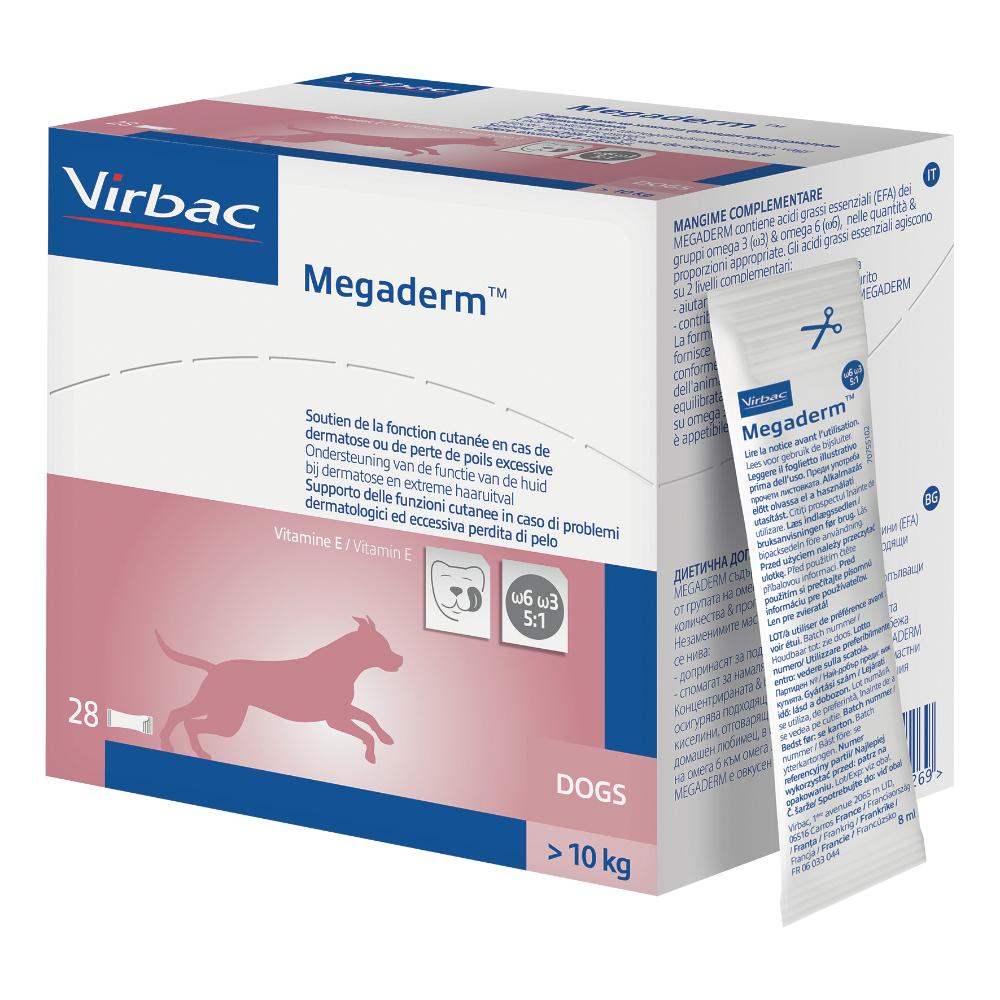Megaderm Virbac: Integratore Omega 3 e 6 per Cute e Pelo