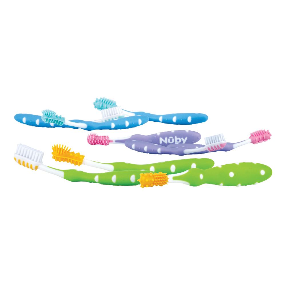 Nuby Set Educ Dent 3SPAZZOLINI-image