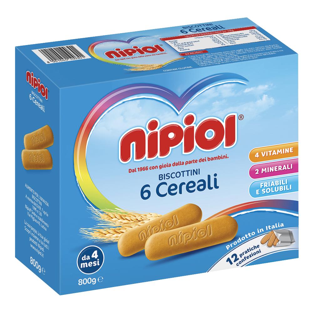 Nipiol Biscottini 6 Crl 800G-image