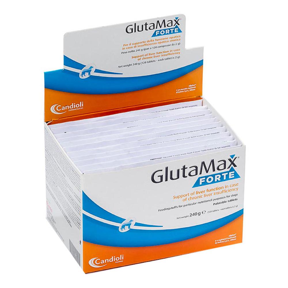 Glutamax Forte 120 Compresse: Supporto Epatico Vet