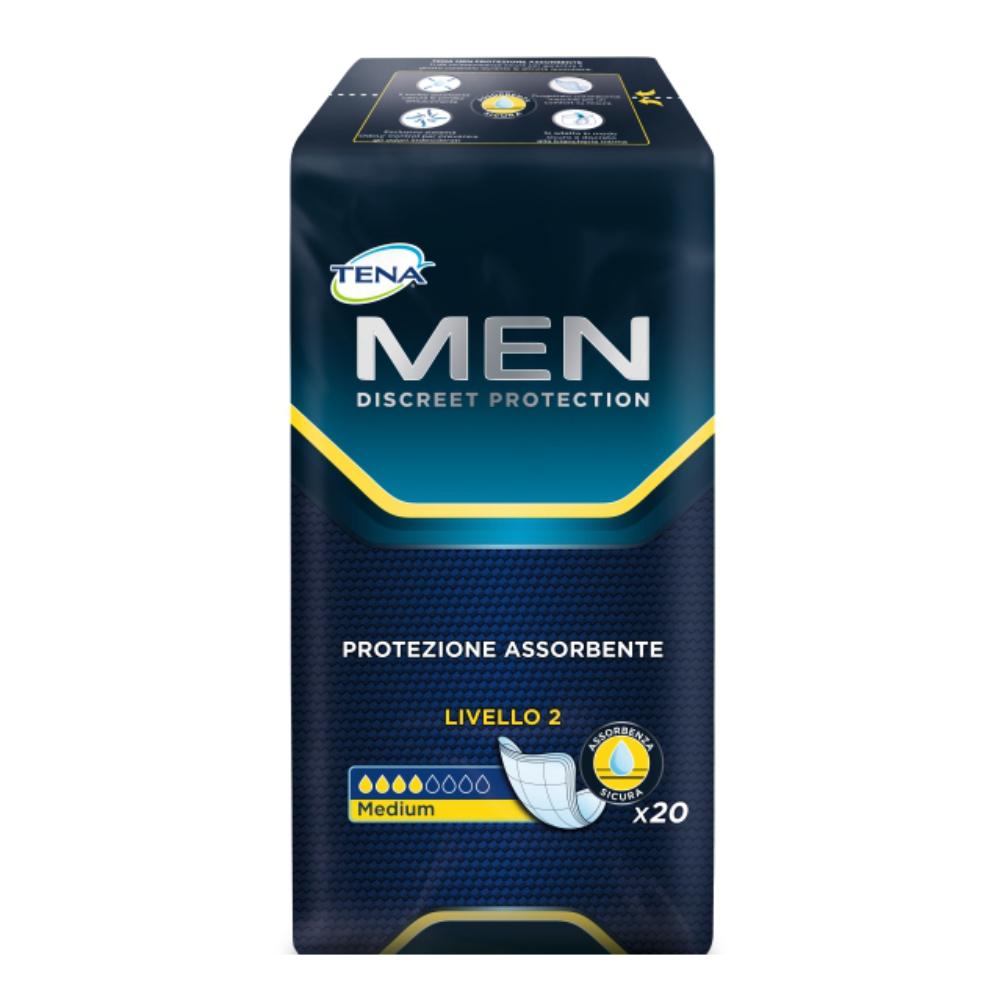 Pannolone Sagomato Maschile Tena Men Livello 2 20 Pezzi-image