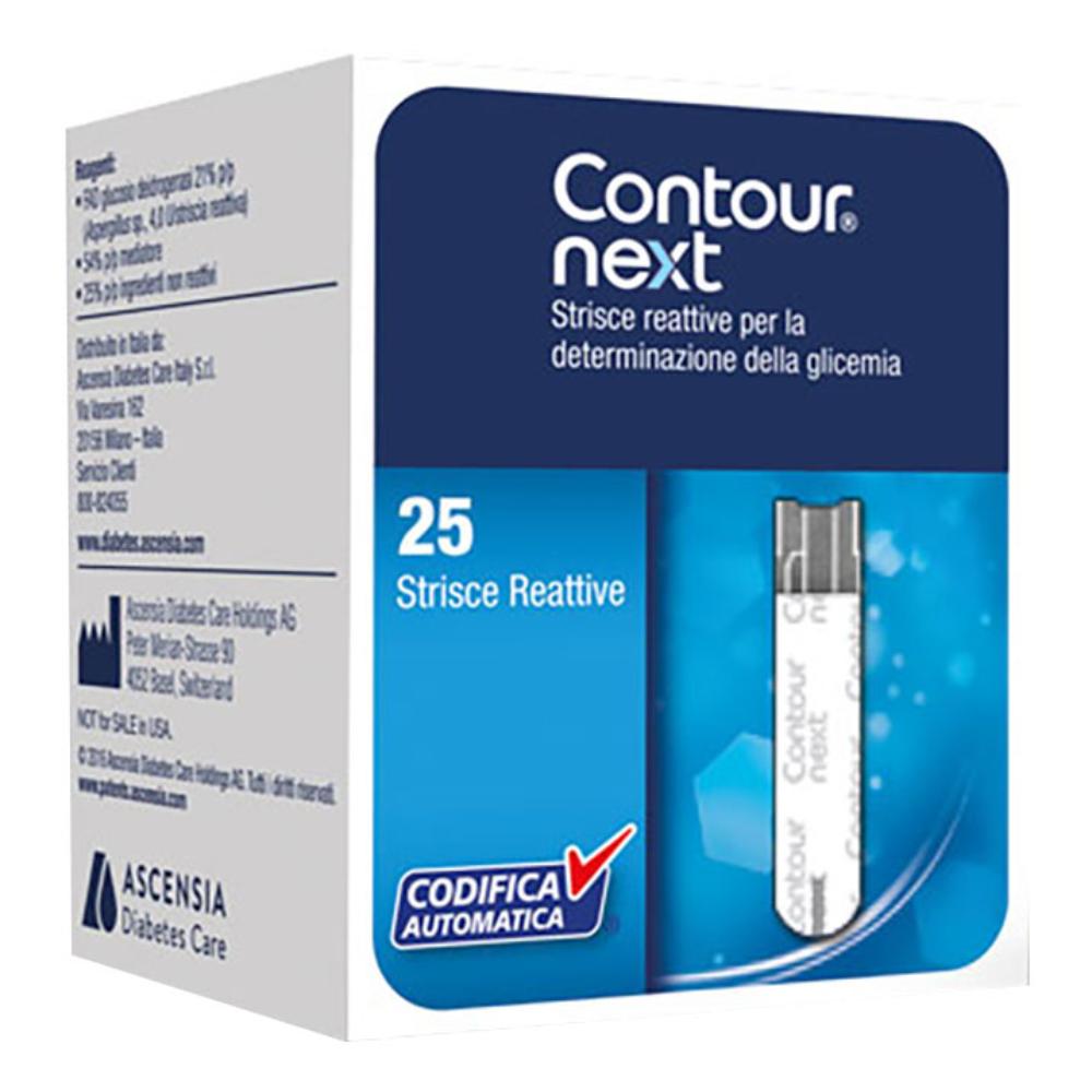 Contour Next Strisce Reattive per misurazione della glicemia, 25 pezzi-image
