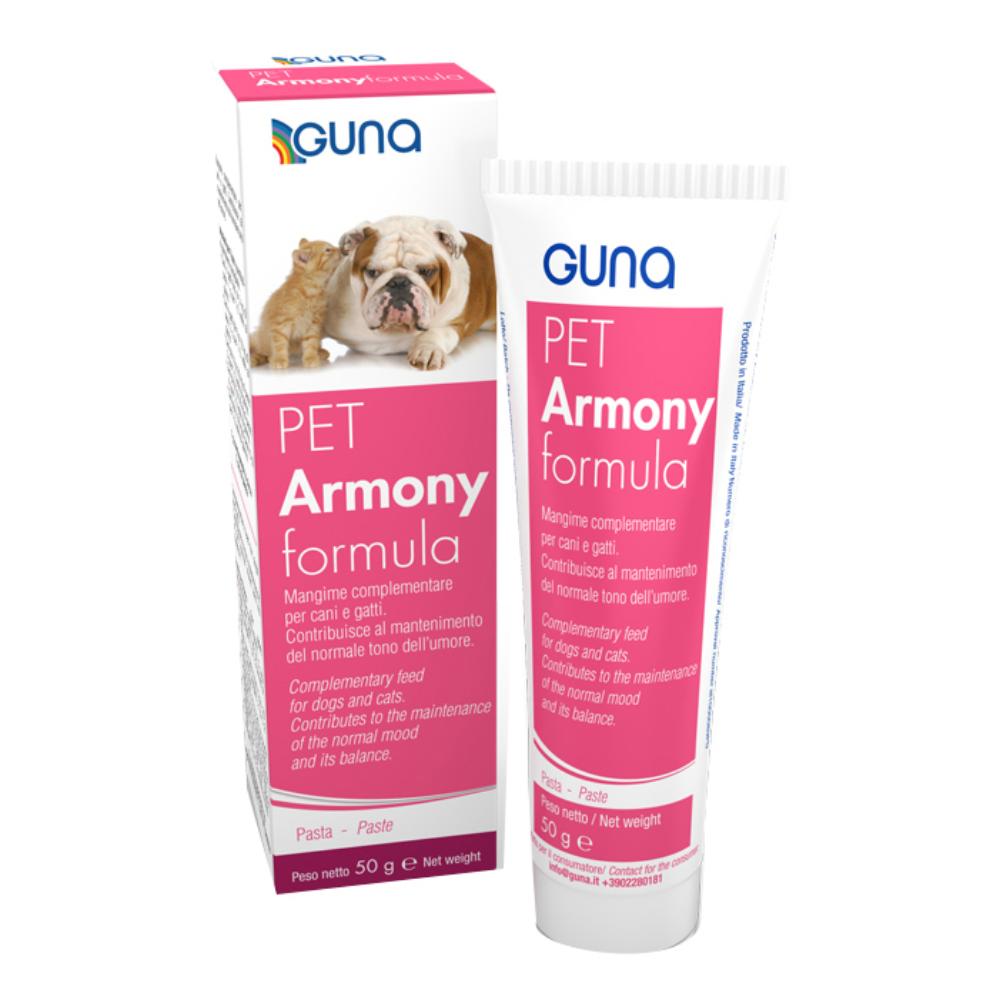 PET Armony formula 50g Guna: Benessere e Umore per Cani e Gatti