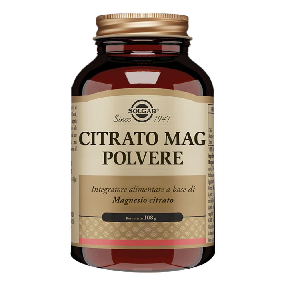Citrato Mag Polv.108G Solgar-image
