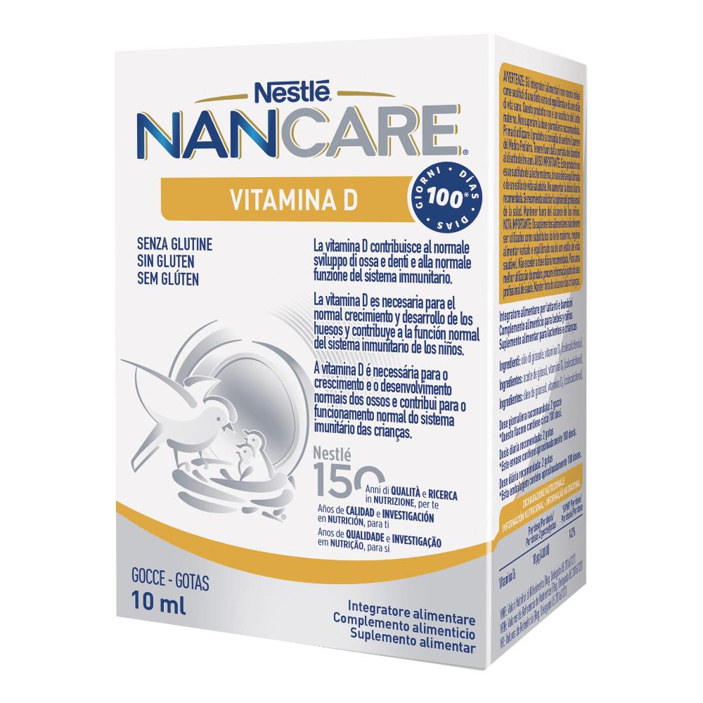 Nancare Vitamina D Gocce 10ML-image