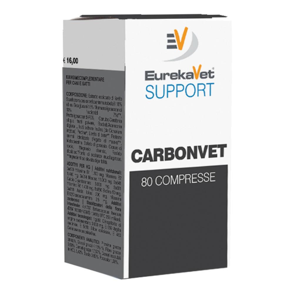 CarbonVet Eureka Vet: Supporto Naturale per la Digestione