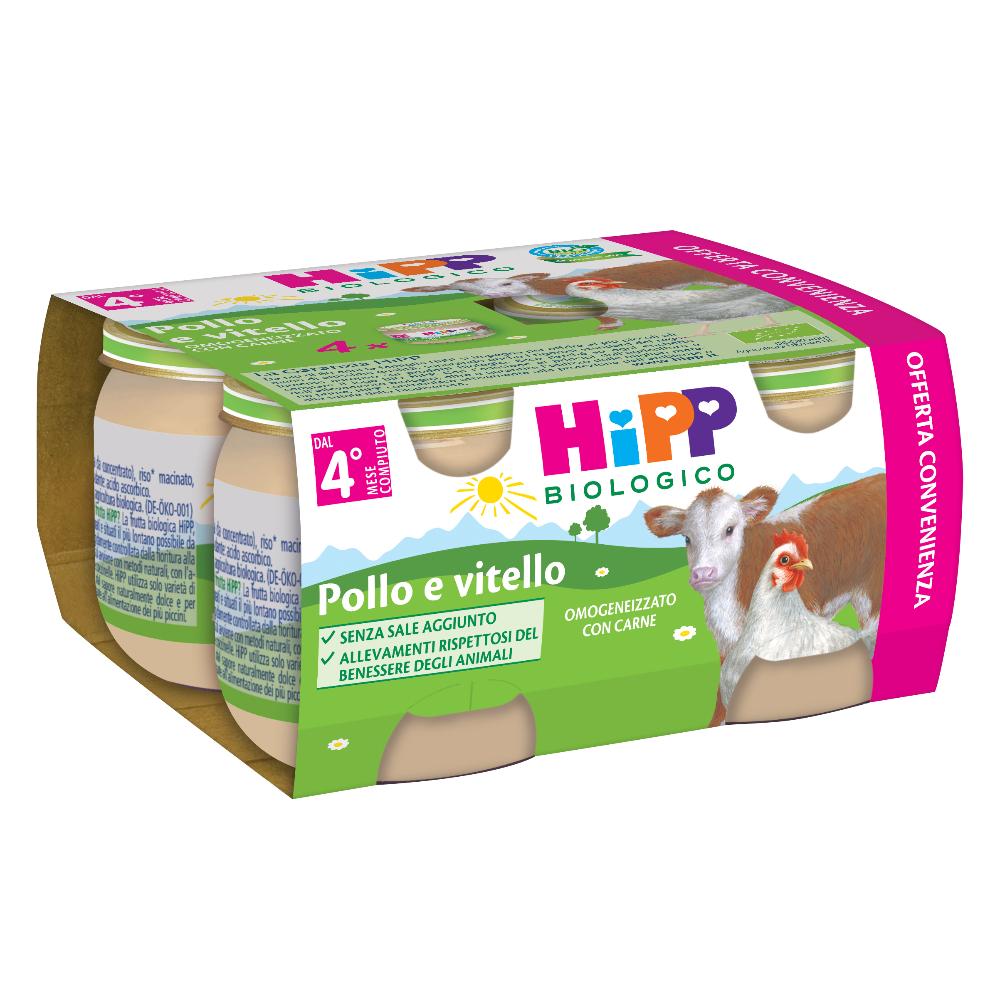 Hipp Bio Omog Pol/Vit 4X80G