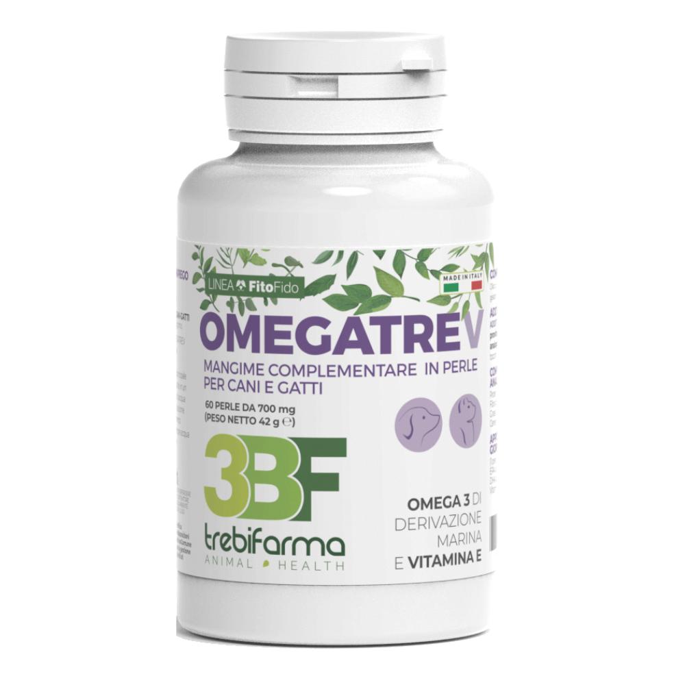 Omegatrev 60 Perle: Integratore Omega 3 per Cani e Gatti