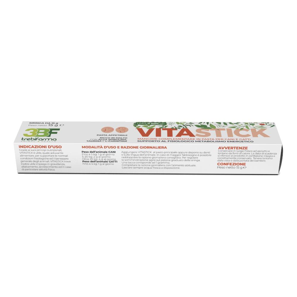 Vitastick Trebifarma: Pasta Multivitaminica per Cani e Gatti