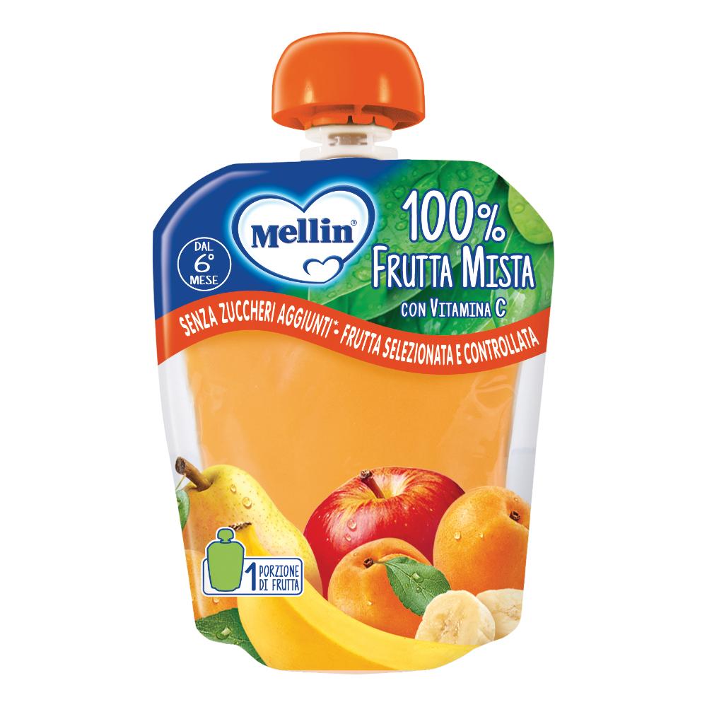 Mellin Pouch Frutta Mista 90 G-image