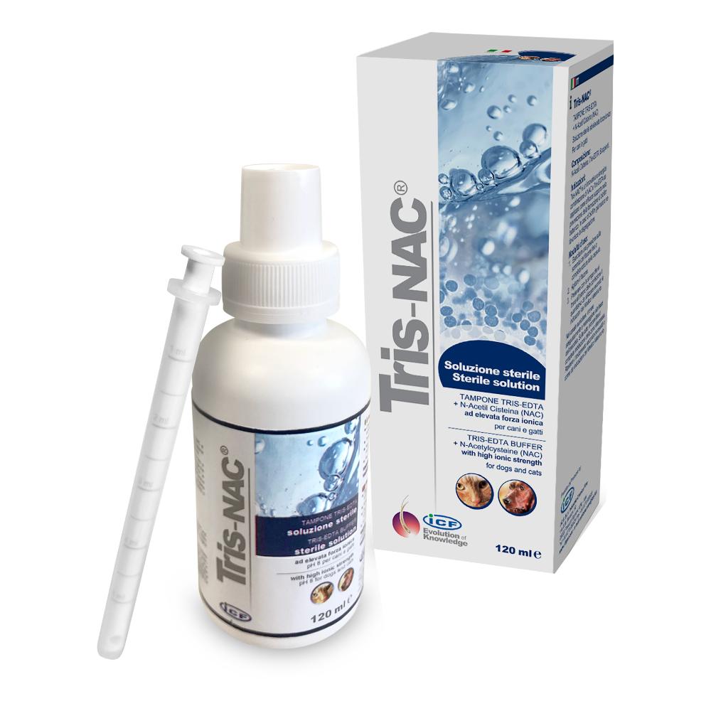Tris NAC 120ml: Soluzione Igienizzante per Cani e Gatti