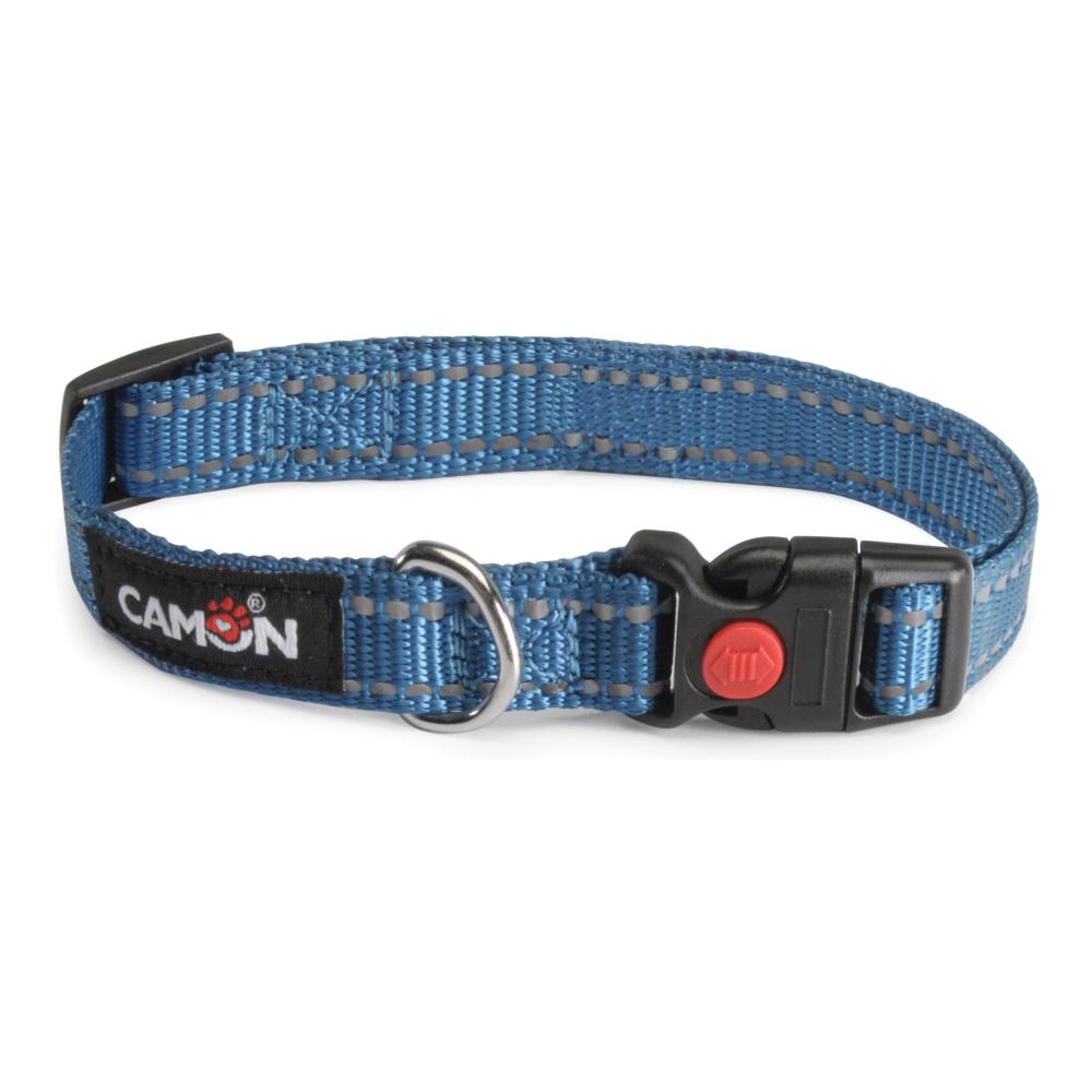 Collare Camon LowTension Reflex Blu: Sicurezza e Visibilità