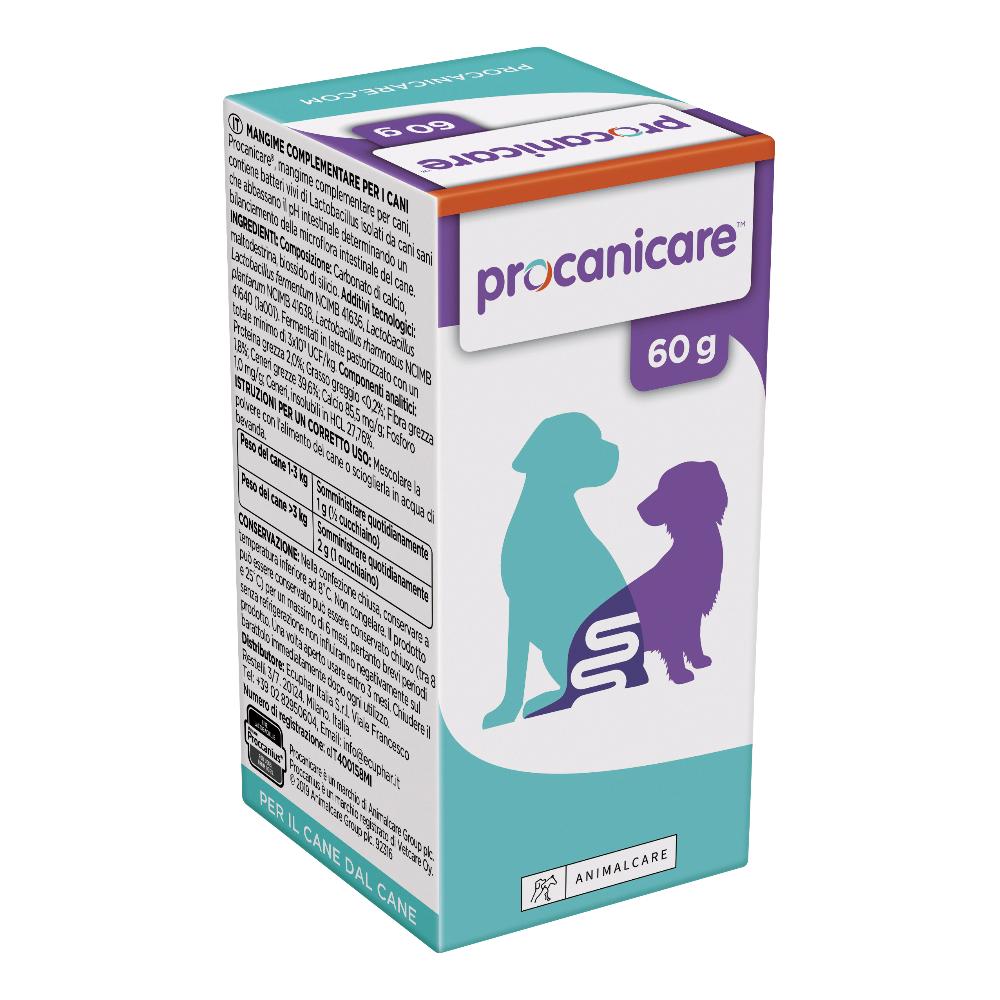 Procanicare 60g Ecuphar: Supporto Intestinale per Cani