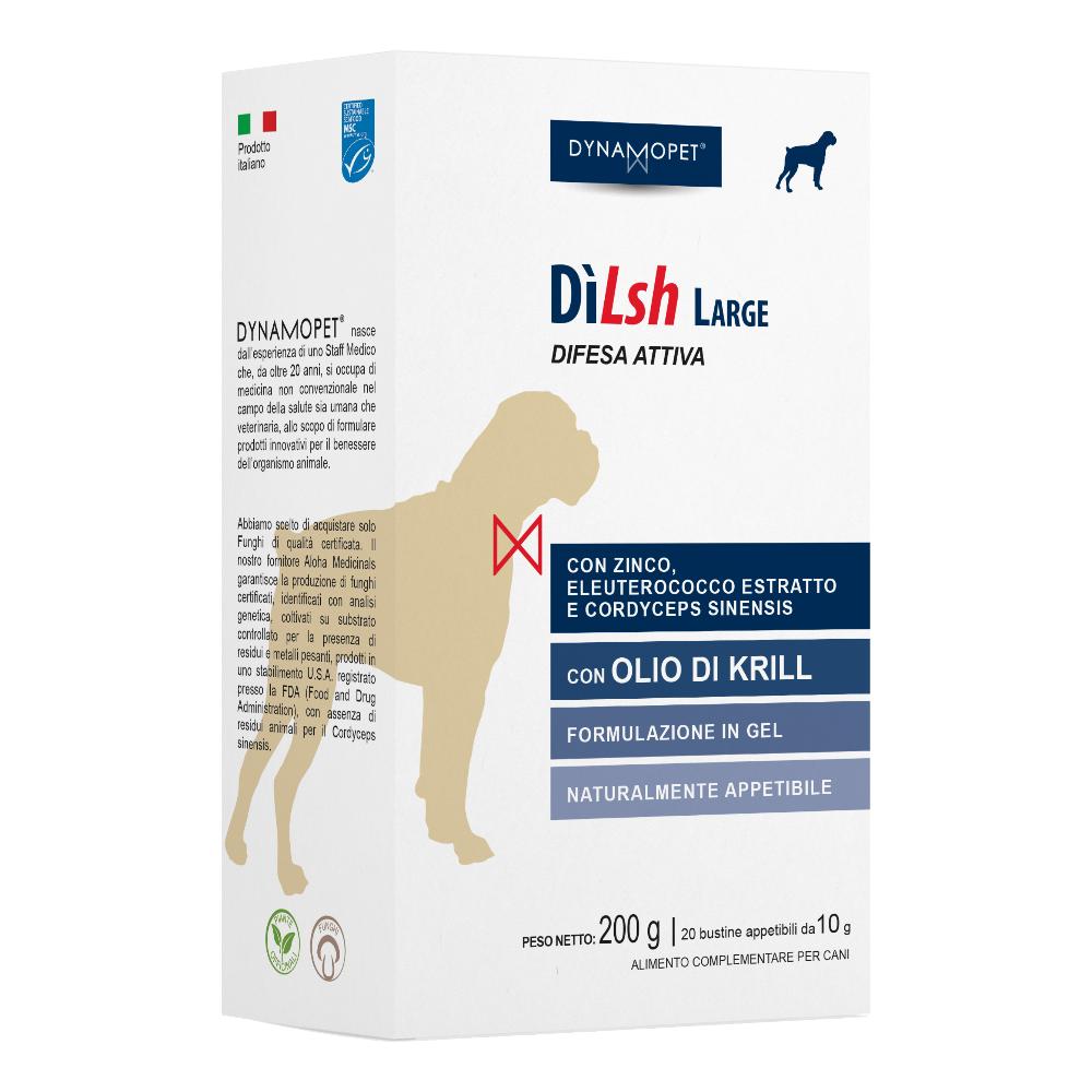 DìLsh Large: Integratore in Gel per le Difese Immunitarie del Cane