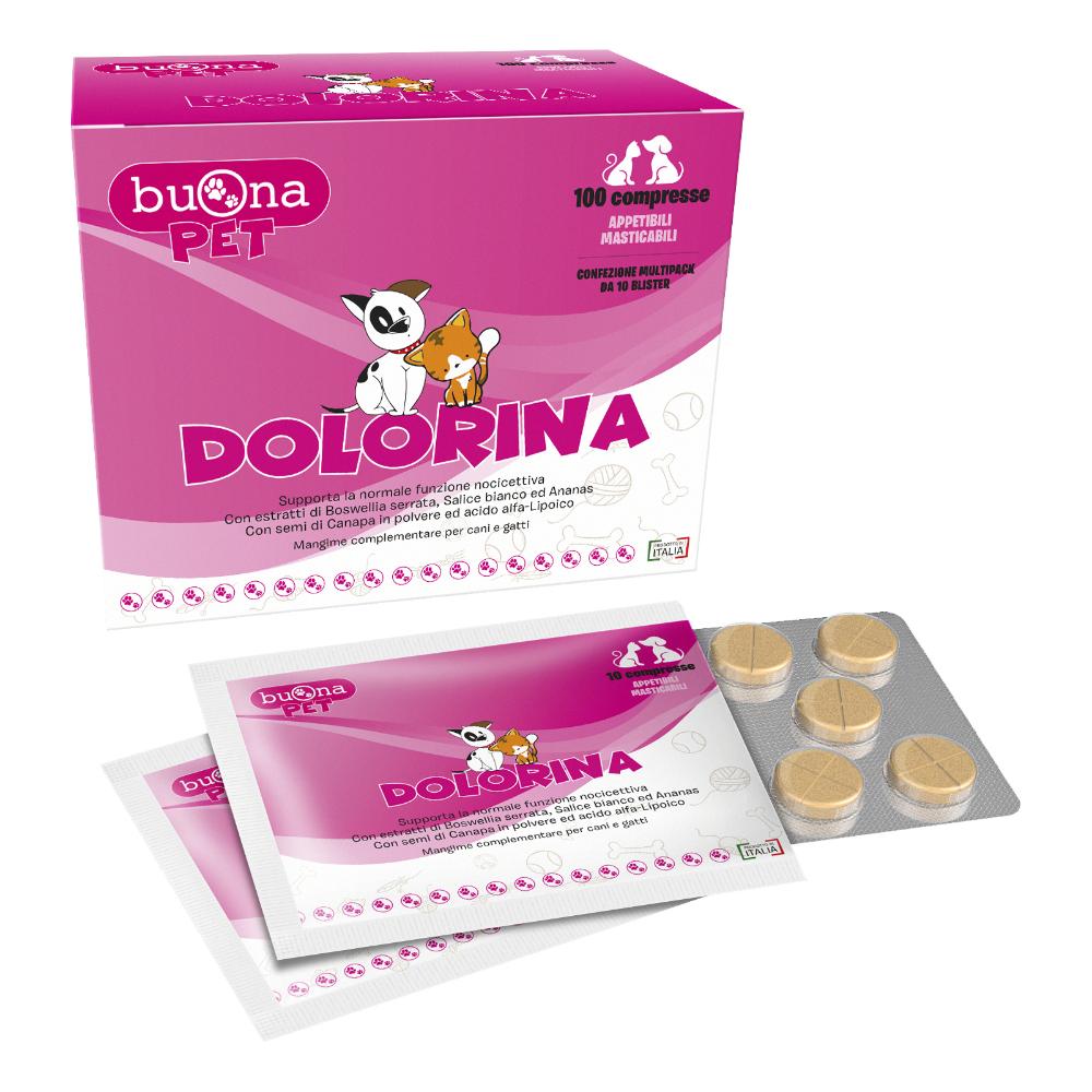 Dolorina Compresse: Supporto Naturale per Cani e Gatti