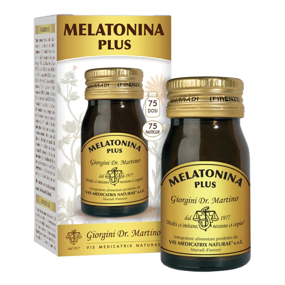 Dr Giorgini Giorgini Dr. Martino MELATONINA PLUS - 30 g (75 pastiglie)-image