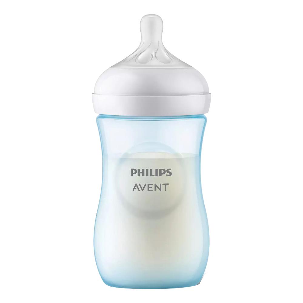 Avent Bib Nat 3,0 Blu 260ML-image